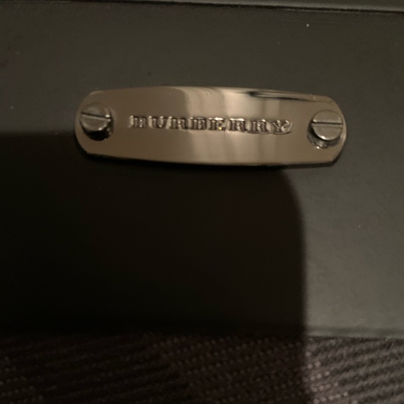 Burberry Check Panel Rain Boots Charcoal - Picture 7 of 12